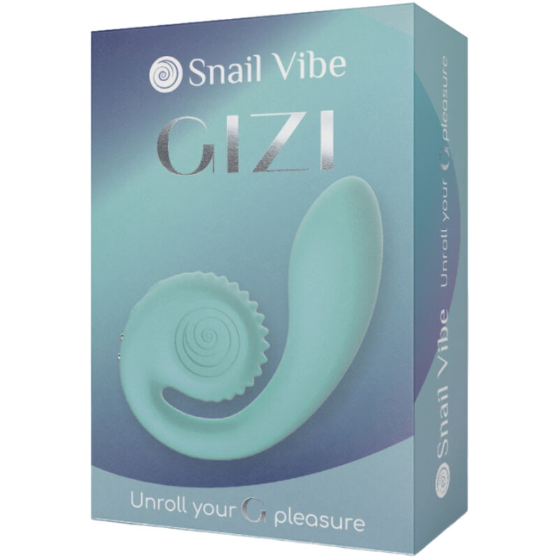 Stimulateur double point G Gizi turquoise — SNAIL VIBE