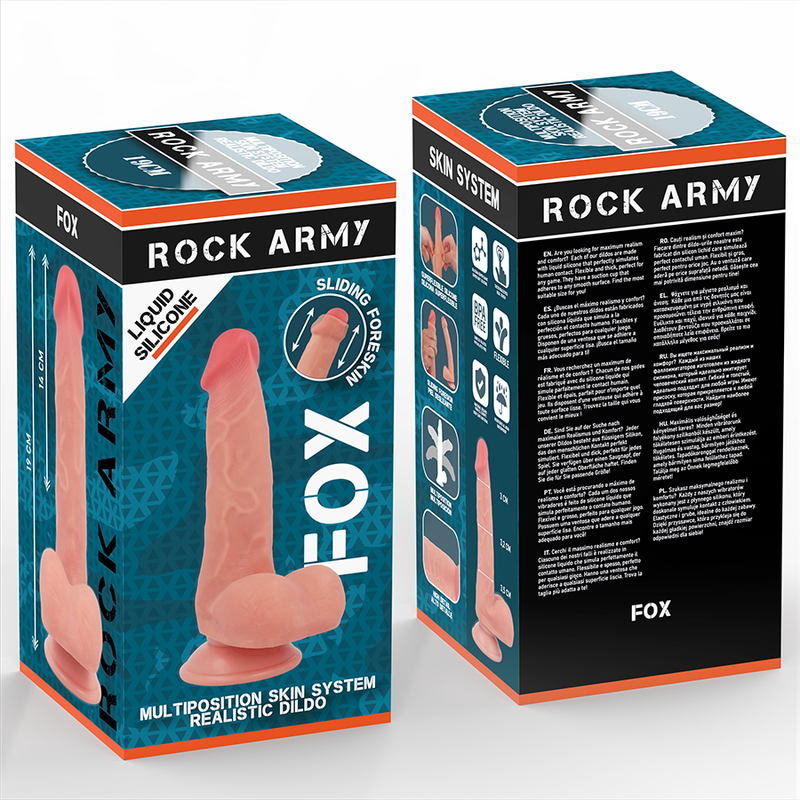 Gode réaliste en silicone liquide — ROCK ARMY