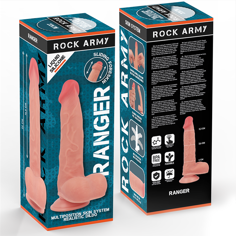 Ranger en silicone liquide 22 cm — ROCK ARMY