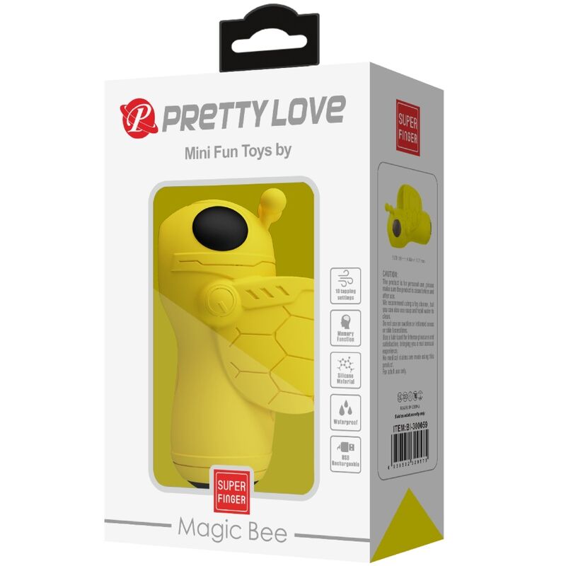 Mini stimulateur vibrant et suceur digital — PRETTY LOVE SMART