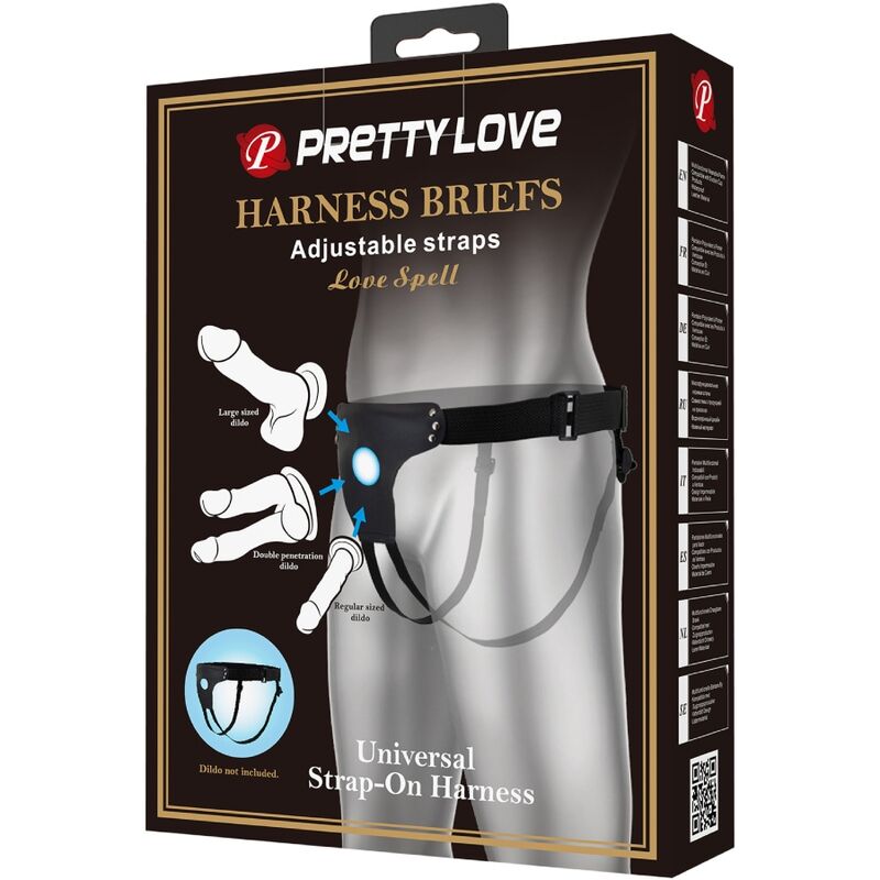 Harnais ajustable Love Spell avec sangle supplémentaire — PRETTY LOVE PARTY UP