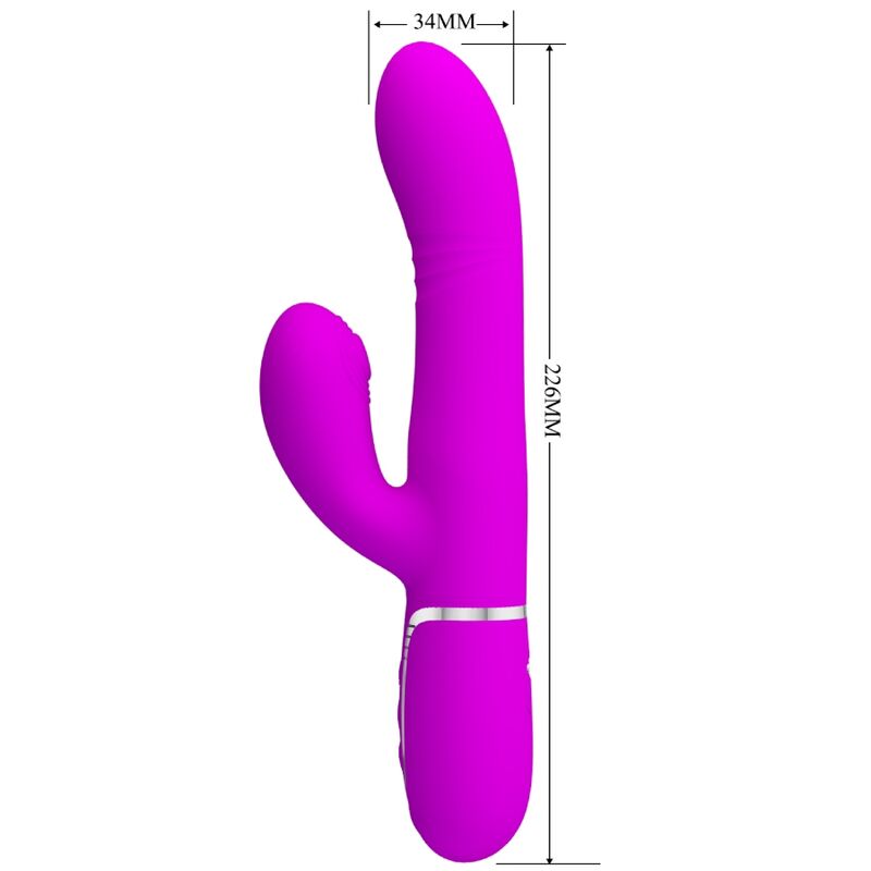 Vibrateur rabbit multifonction réglable — PRETTY LOVE FLIRTATION