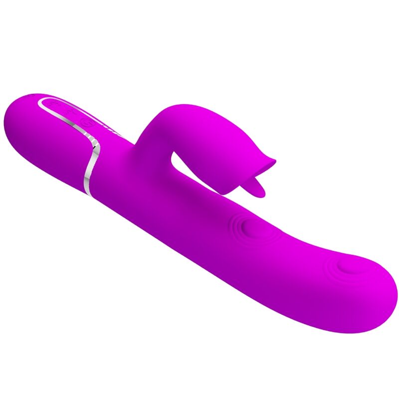 Vibrateur lapin avec léchage clitoridien — PRETTY LOVE FLIRTATION