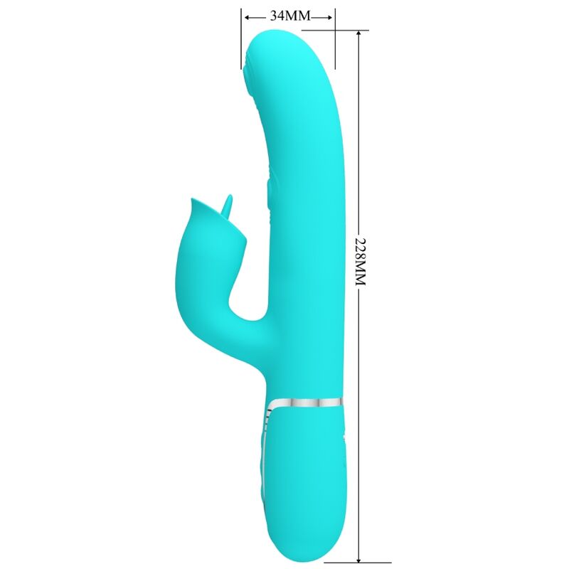 Vibrateur lapin à lécher double stimulation — PRETTY LOVE FLIRTATION