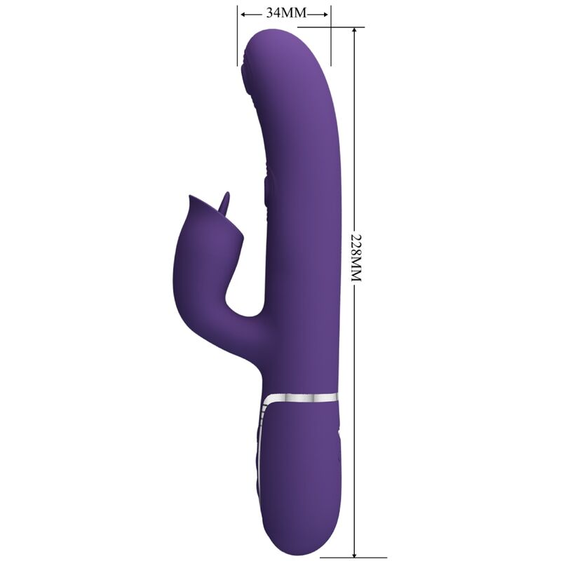 Vibrateur lapin à lécher et stimuler — PRETTY LOVE PARTY UP