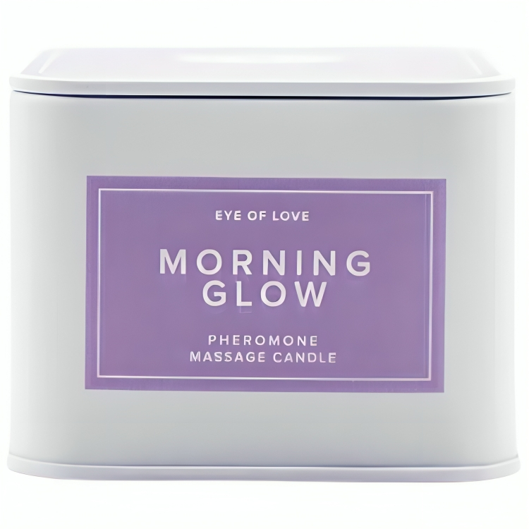 3-in-1 Massage Candle Morning Glow with Pheromones — EYE OF LOVE