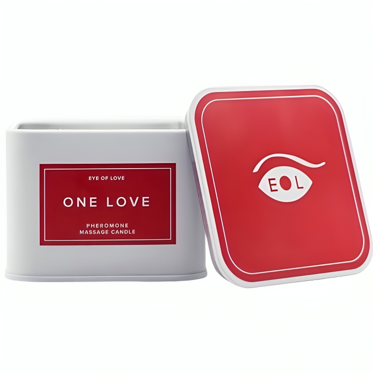 Vela de Massagem Sensual com Feromonas — EYE OF LOVE