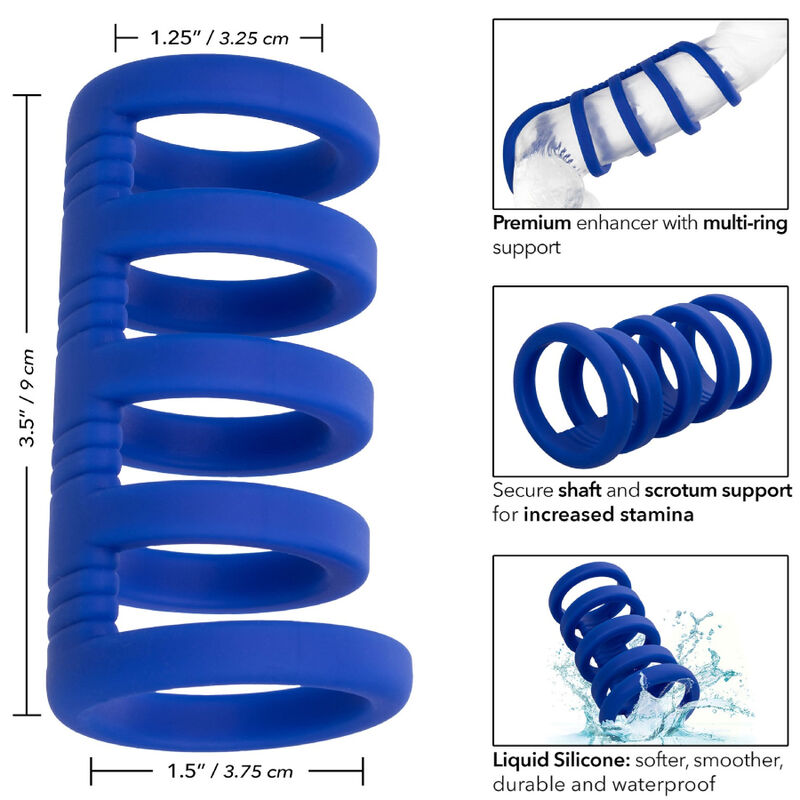 Rehausseur pénien Admiral Xtreme en silicone liquide — CALEXOTICS