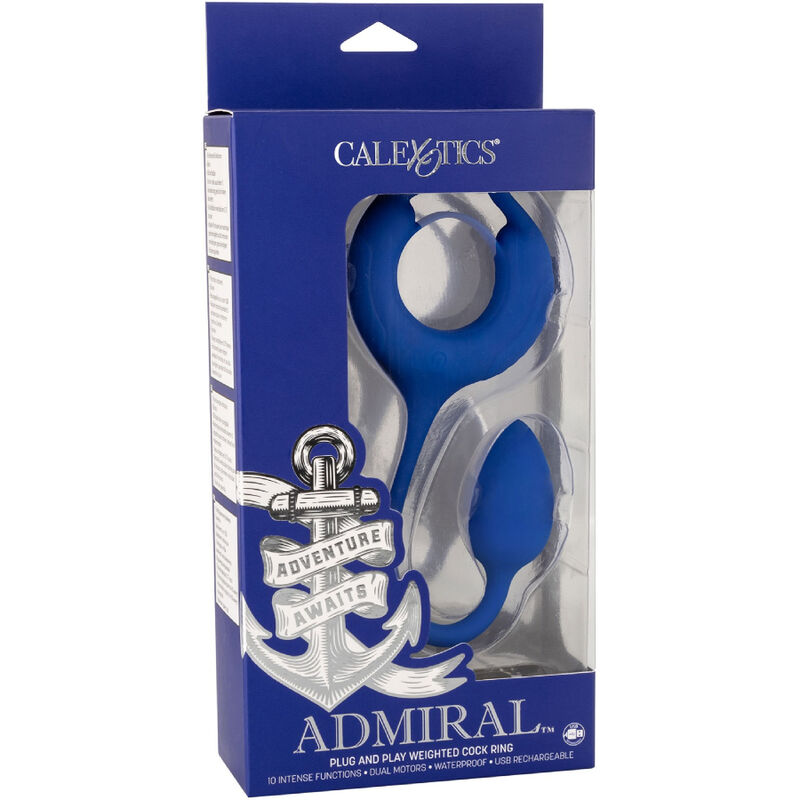 Anneau pénien lesté vibrant Admiral — CALEXOTICS