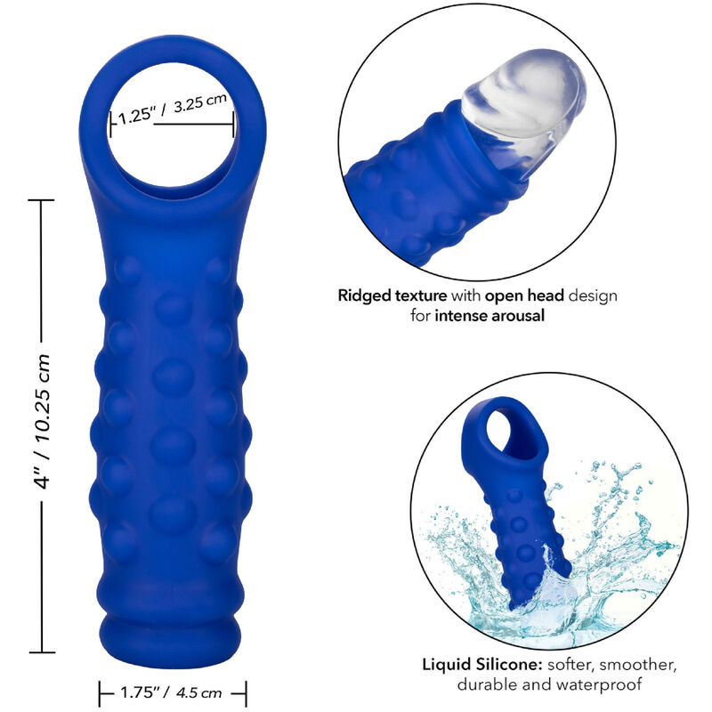 Amplificateur pénien à perles en silicone liquide — CALEXOTICS