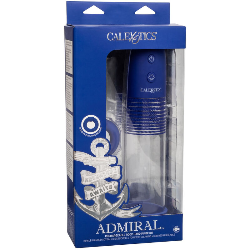 Kit pompe rechargeable Admiral Rock-Hard — CalExotics