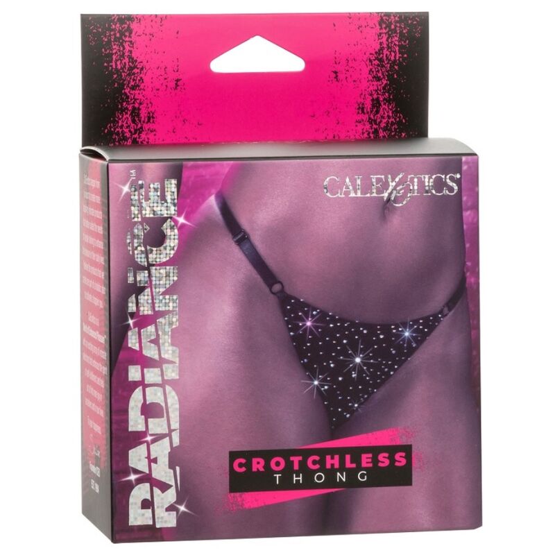 String sans entrejambe Radiance à strass — CALEXOTICS