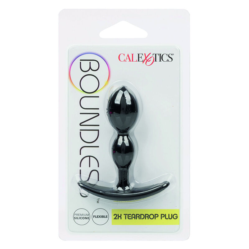 Tapón anal en forma de gota suave Boundless 2x — CALEXOTICS
