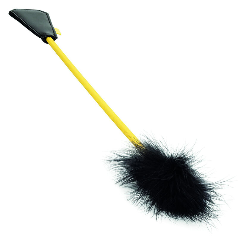Cravache à plumes double extrémité — CALEXOTICS