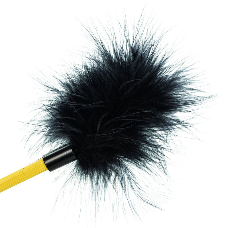 Cravache à plumes double extrémité — CALEXOTICS