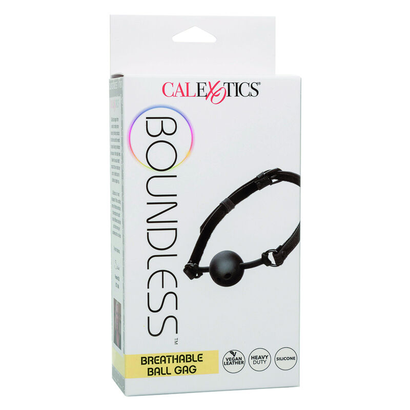 Bâillon boule respirant réglable — CALEXOTICS