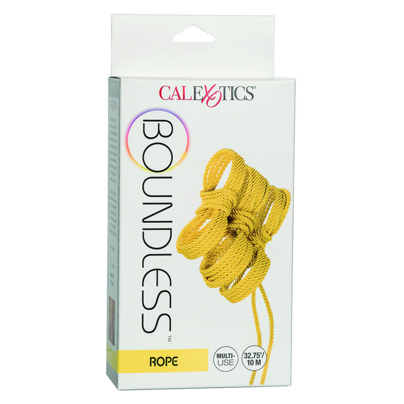 Corde de bondage 10 mètres jaune — CALEXOTICS