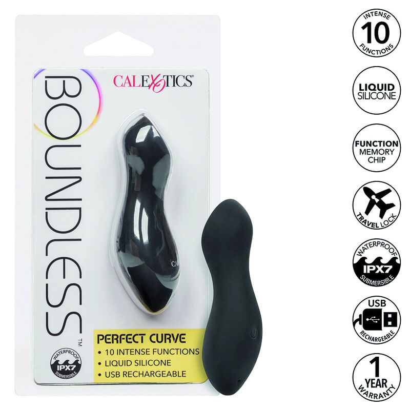 Masseur incurvé vibrant tout doux — CALEXOTICS