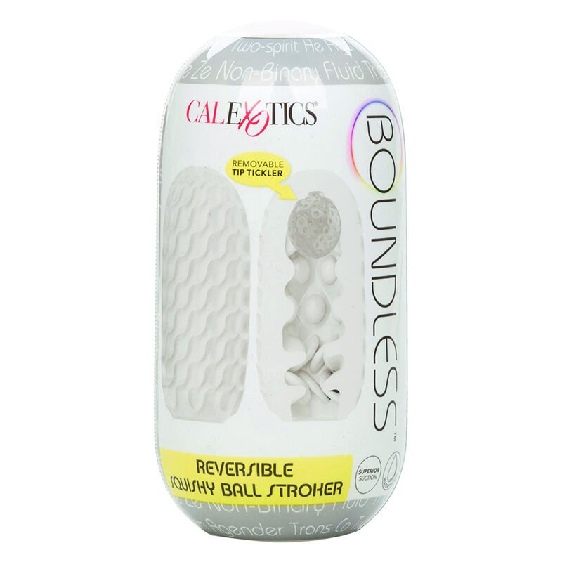 Estimulador reversível com bola esponjosa — CALEXOTICS