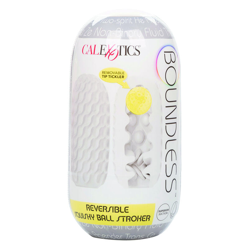 Masturbador reversível com bola macia — CALEXOTICS