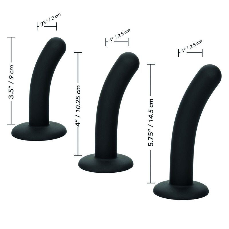 Kit harnais et sondes courbes en silicone — CALEXOTICS