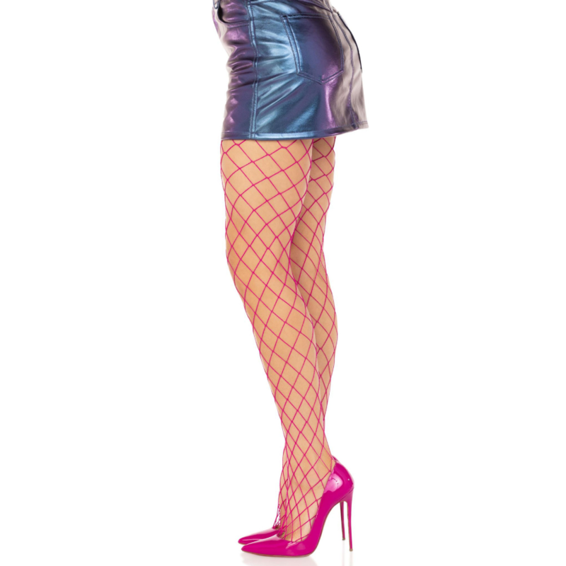 Collants résille motif diamant rose — LEG AVENUE HOSIERY