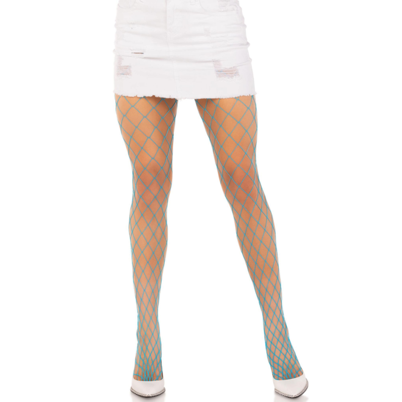 Collants résille diamant bleu — LEG AVENUE HOSIERY
