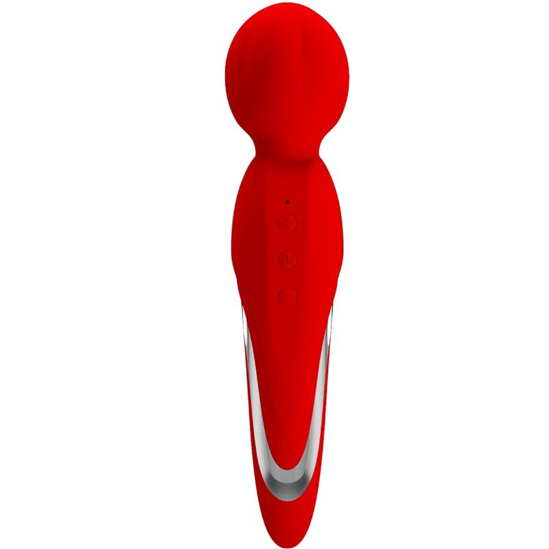 Baguette vibrante en silicone rouge — PRETTY LOVE FLIRTATION