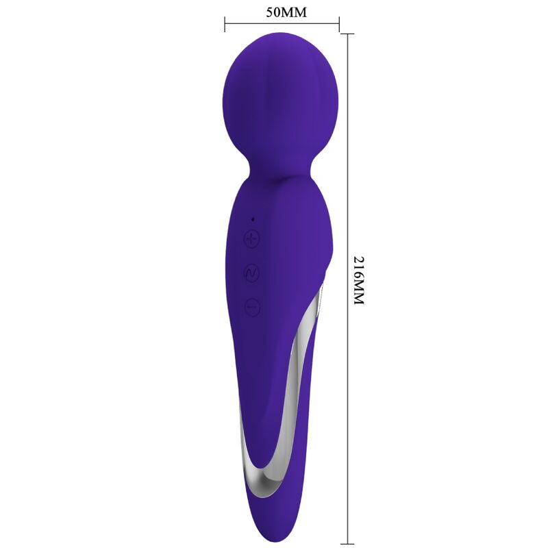 Baguette vibrante en silicone violette — PRETTY LOVE FLIRTATION