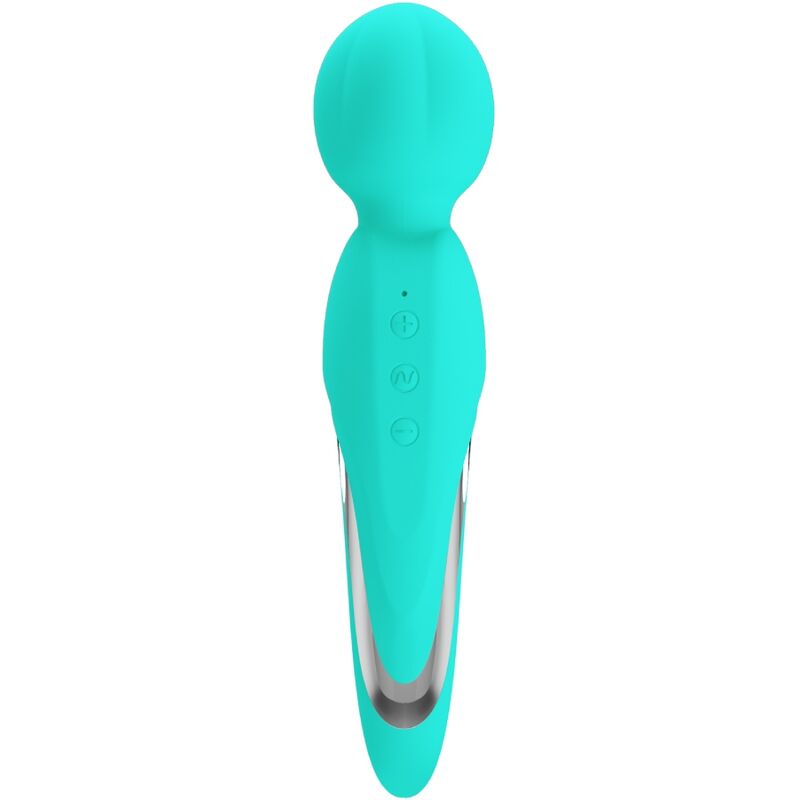 Masseur wand vibrant aqua vert — PRETTY LOVE FLIRTATION