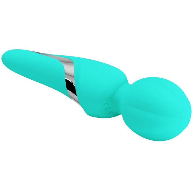 Masseur wand vibrant aqua vert — PRETTY LOVE FLIRTATION