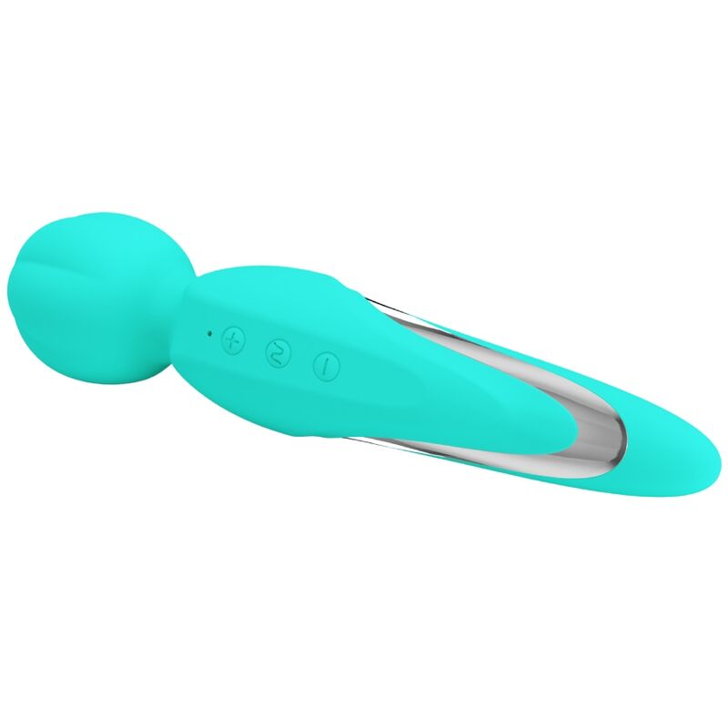 Masseur wand vibrant aqua vert — PRETTY LOVE FLIRTATION