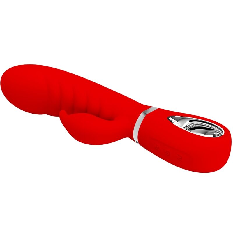 Vibrateur multifonction G-spot Prescott rouge — PRETTY LOVE FLIRTATION