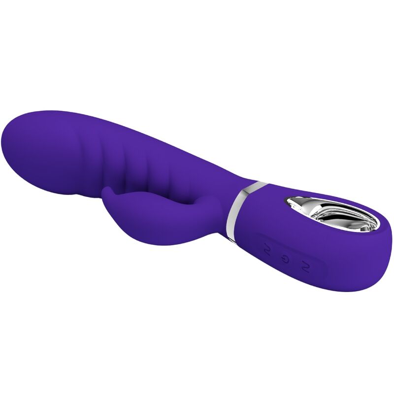 Vibromasseur rabbit souple à double stimulation — PRETTY LOVE FLIRTATION