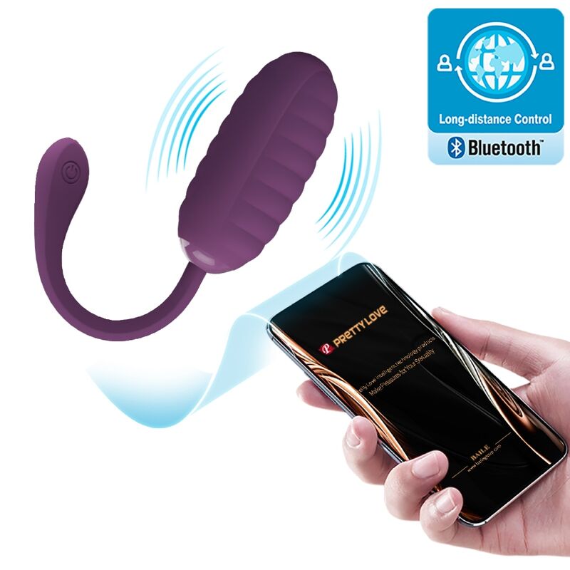 Œuf vibrant rechargeable connecté — PRETTY LOVE SMART