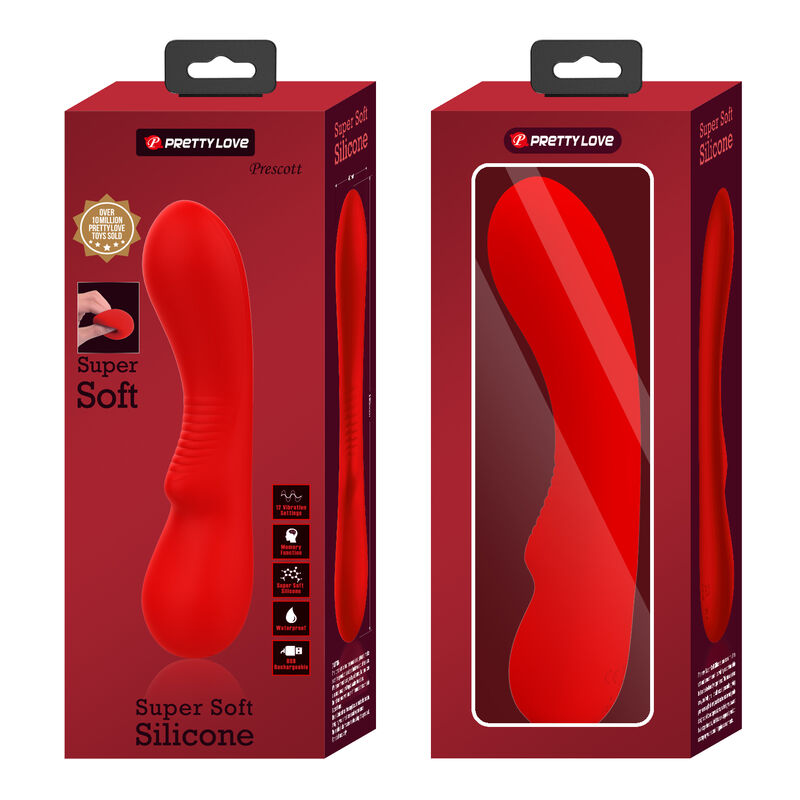 Vibrateur rechargeable Prescott — PRETTY LOVE SMART