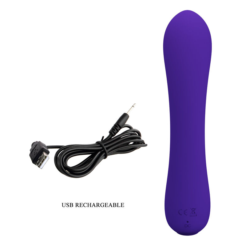 Vibrateur rechargeable Prescott violet — PRETTY LOVE SMART