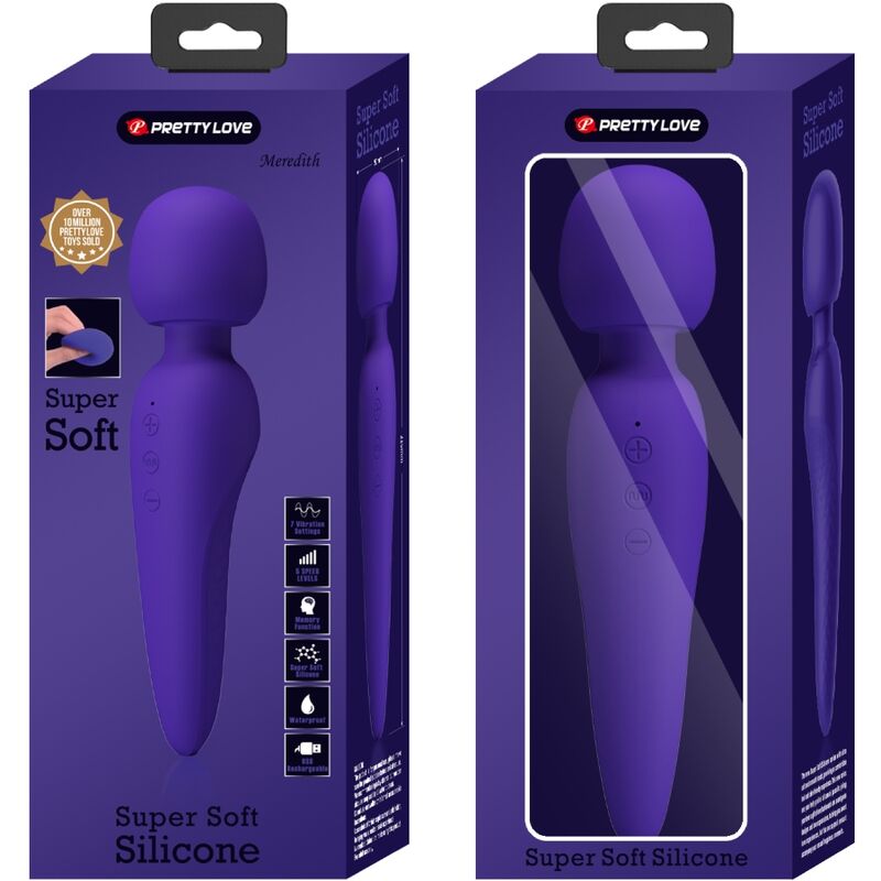 Masseur Meredith vibrant étanche — PRETTY LOVE SMART