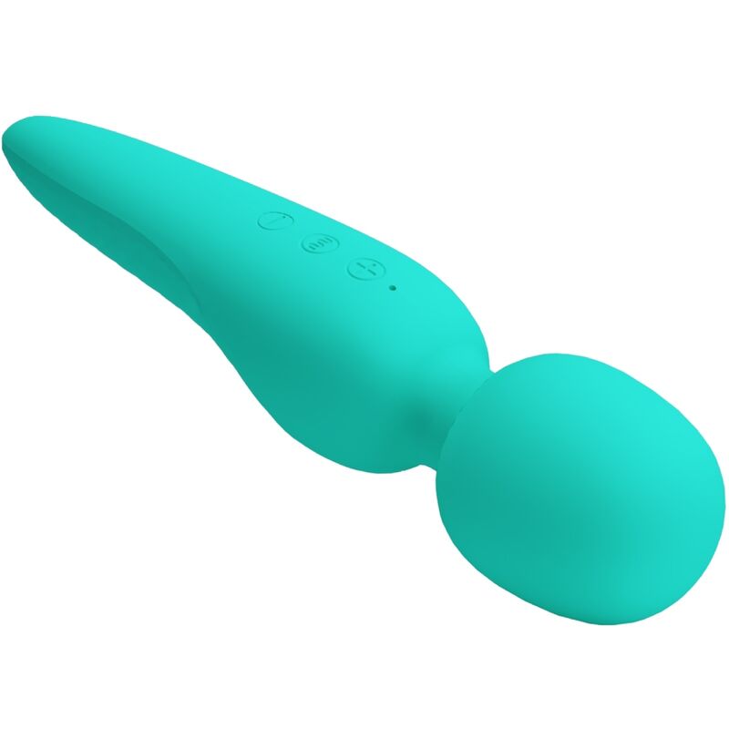 Masseur aquatique vibrant 12 modes vert aqua — PRETTY LOVE SMART