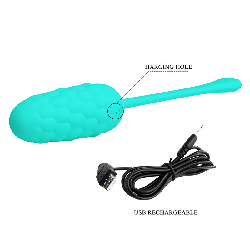 Oeuf vibrant texturé rechargeable — PRETTY LOVE SMART