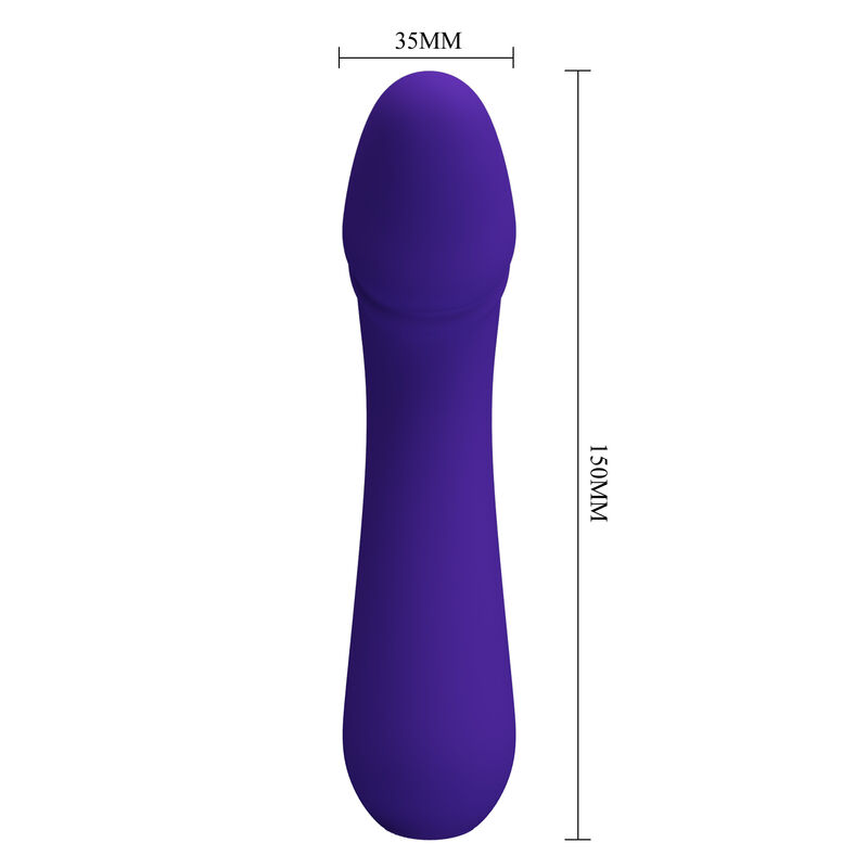 Vibromasseur point G flexible rechargeable violet — PRETTY LOVE SMART