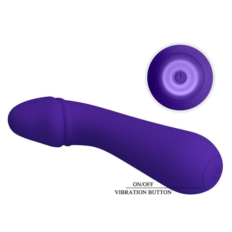 Vibromasseur point G flexible rechargeable violet — PRETTY LOVE SMART