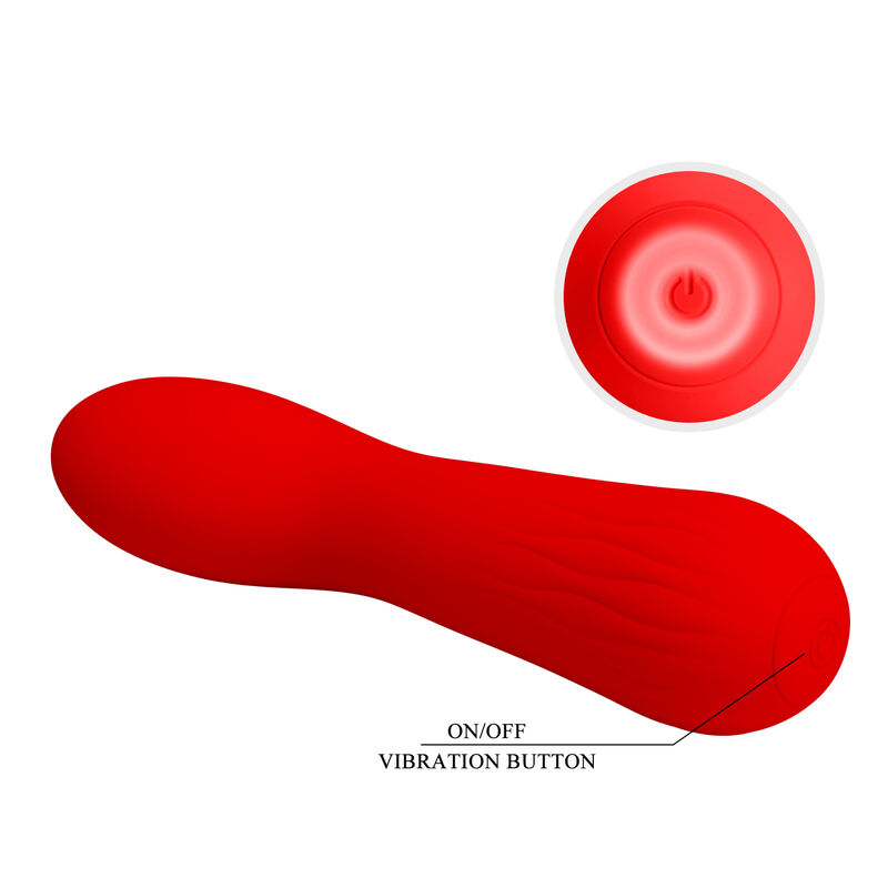 Vibrateur Faun rechargeable rouge — PRETTY LOVE SMART