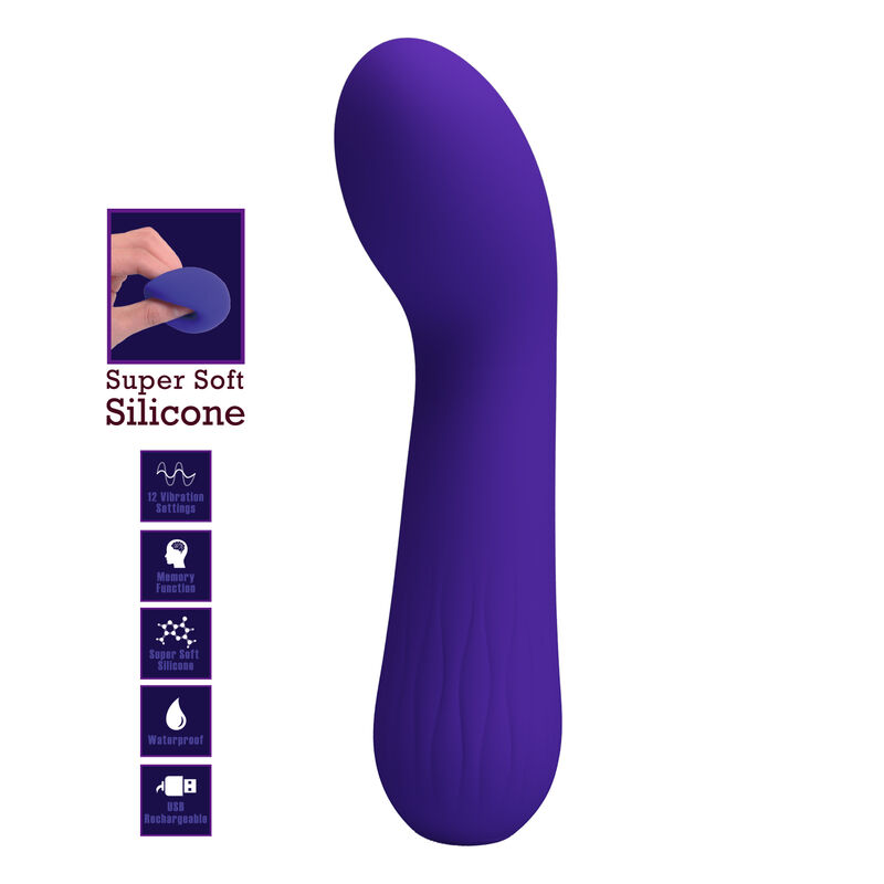 Vibromasseur point G souple rechargeable Faun — PRETTY LOVE SMART