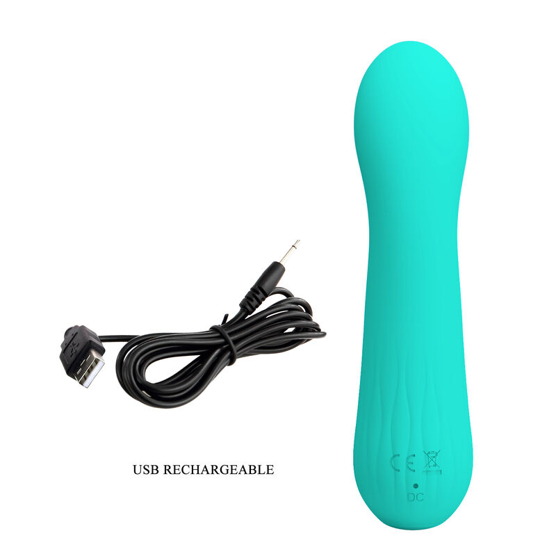 Vibrateur rechargeable Faun vert aqua — PRETTY LOVE SMART