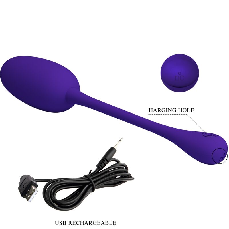 Œuf vibrant rechargeable Knucker — PRETTY LOVE FLIRTATION