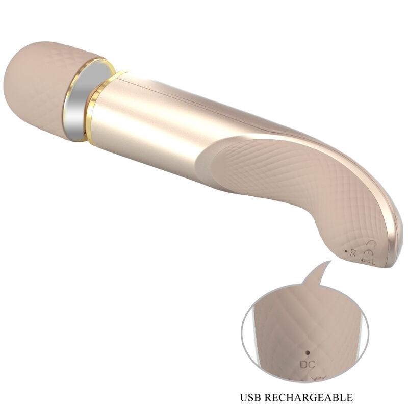Masseur vibrant 7 modes champagne — Pretty Love Smart