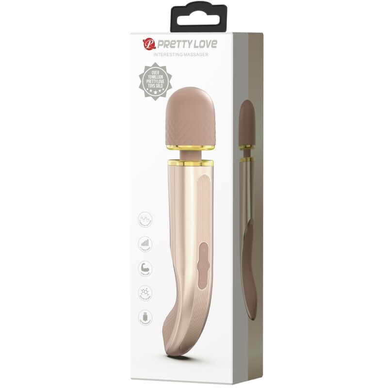 Masseur vibrant 7 modes champagne — Pretty Love Smart