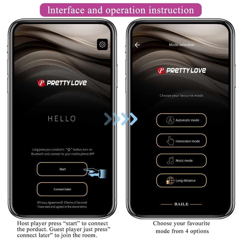 Plug anal connecté vibrant et stimulant Jefferson — PRETTY LOVE BOTTOM