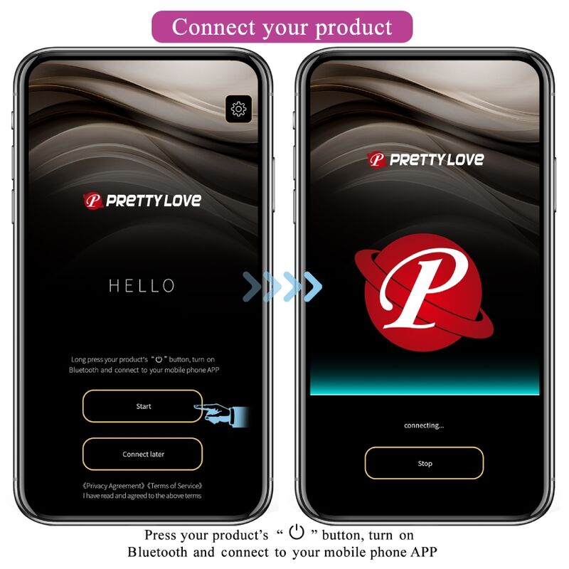 Plug anal connecté vibrant et stimulant Jefferson — PRETTY LOVE BOTTOM